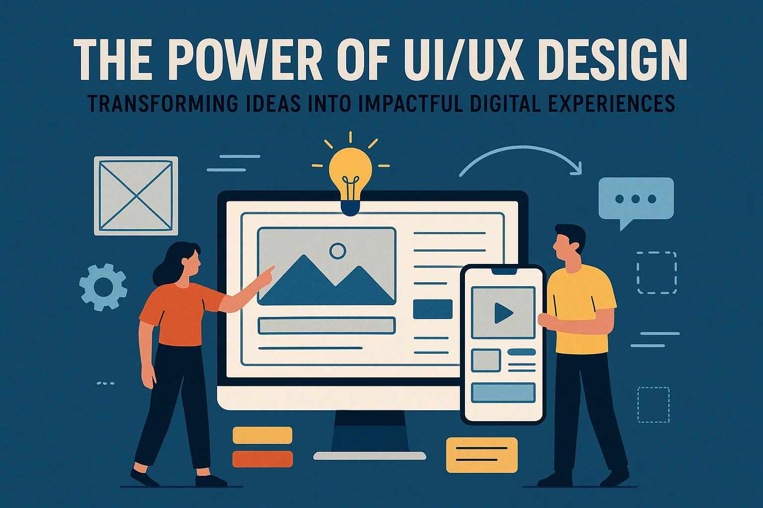 The Power of UI/UX Design – Transforming Ideas into Impactful Digital Experiences