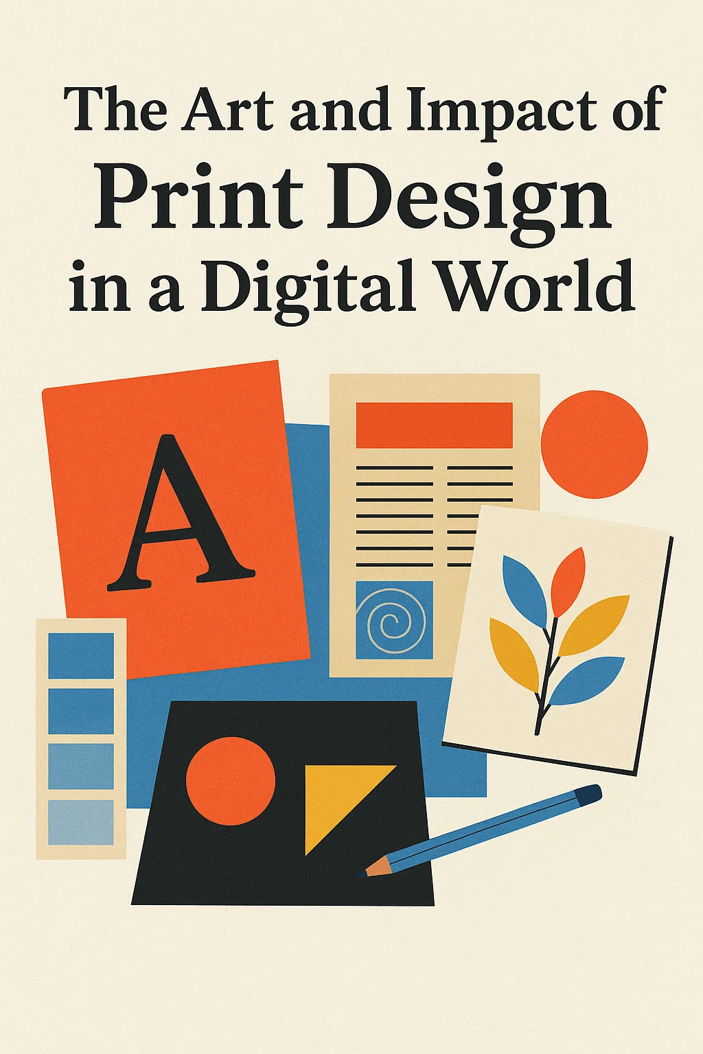The Art and Impact of Print Design in a Digital World